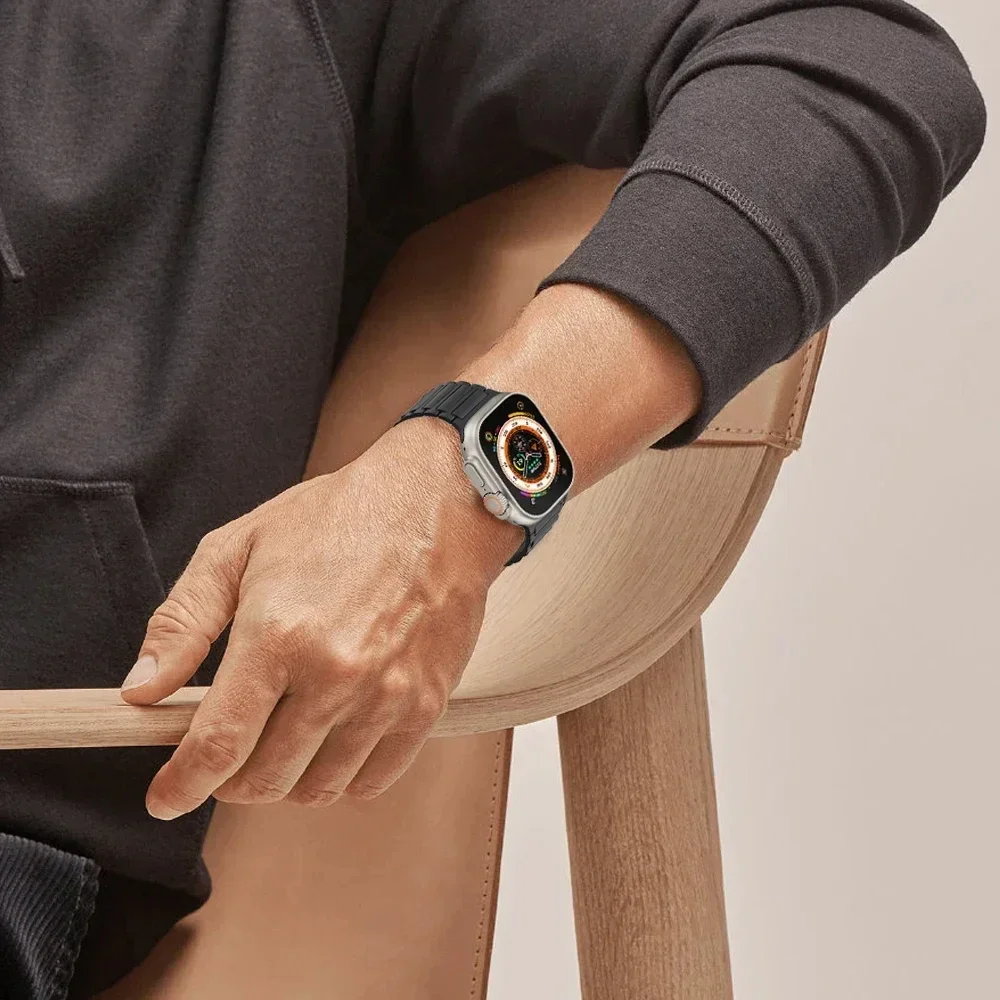 Magnetic Loop Silicone Bracelet