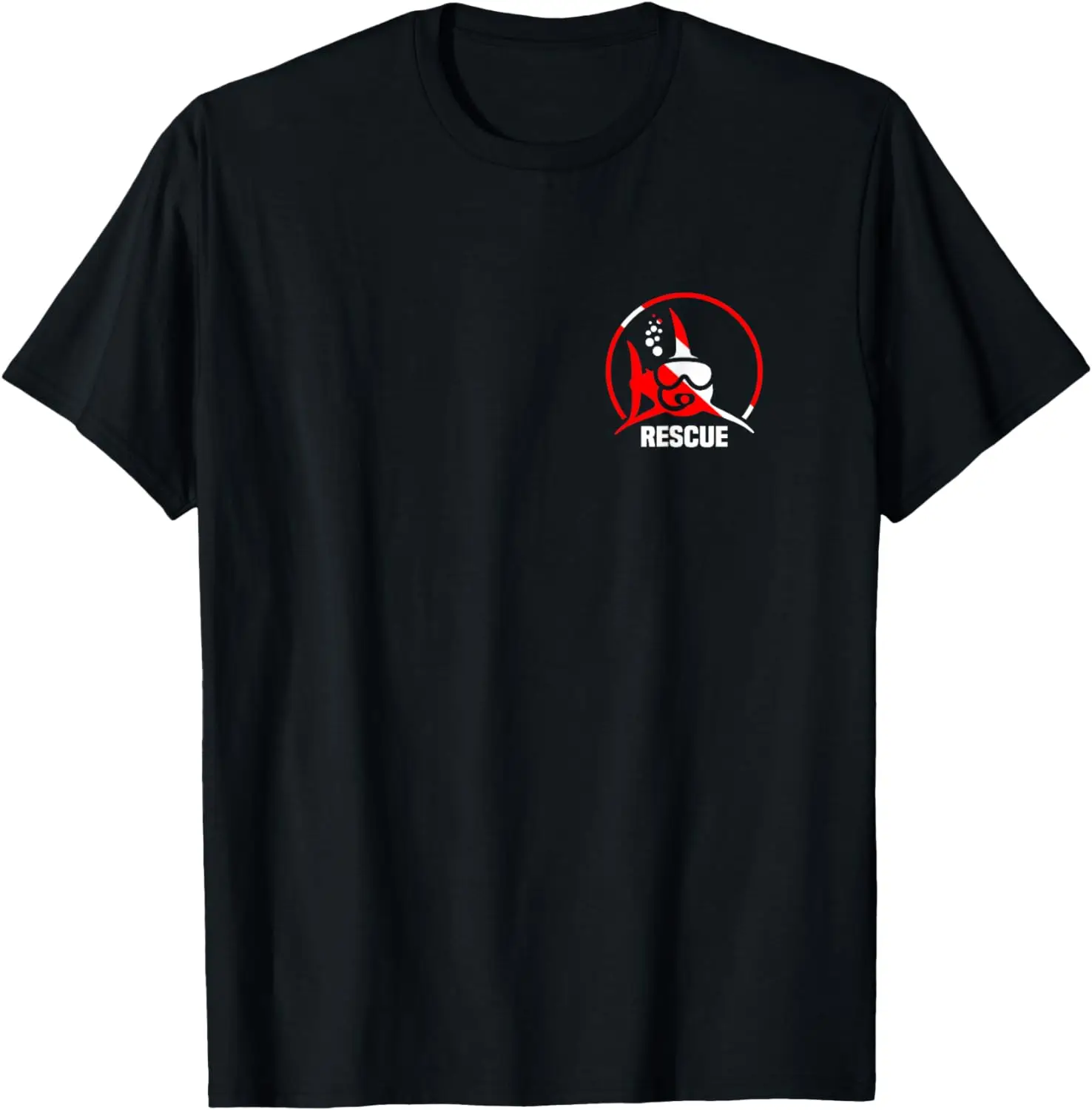 

SCUBA Rescue Diver T-Shirt for Divemasters, Students