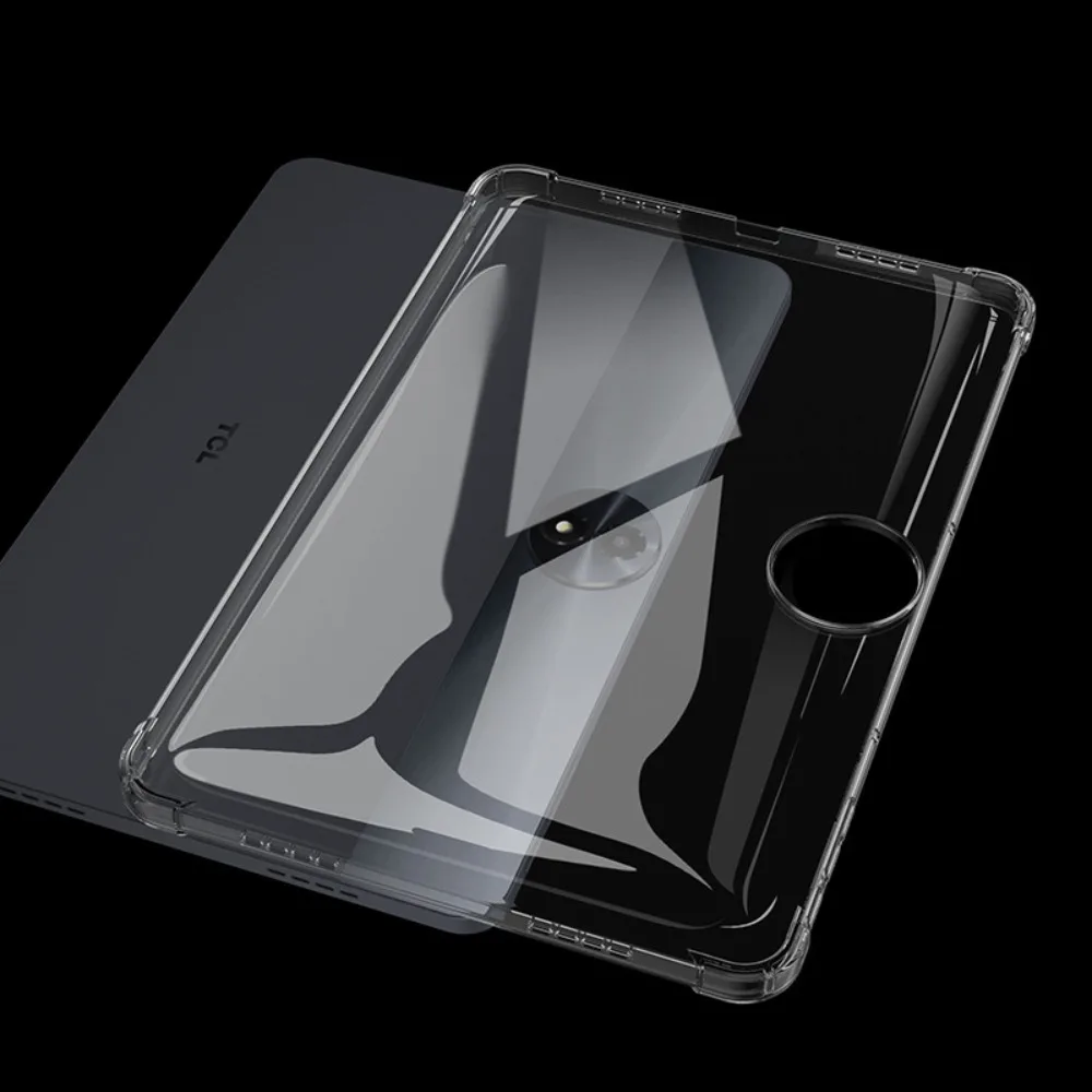 Ultra-Slim Shockproof Transparent TPU Tablet Case - Clear Cover