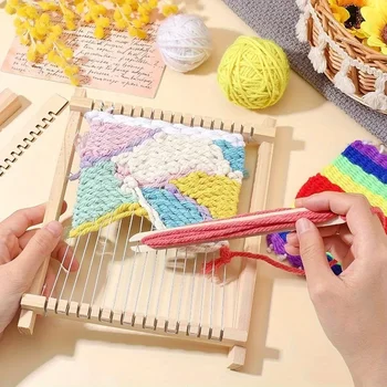 Wooden Weaving Loom Kit 1
