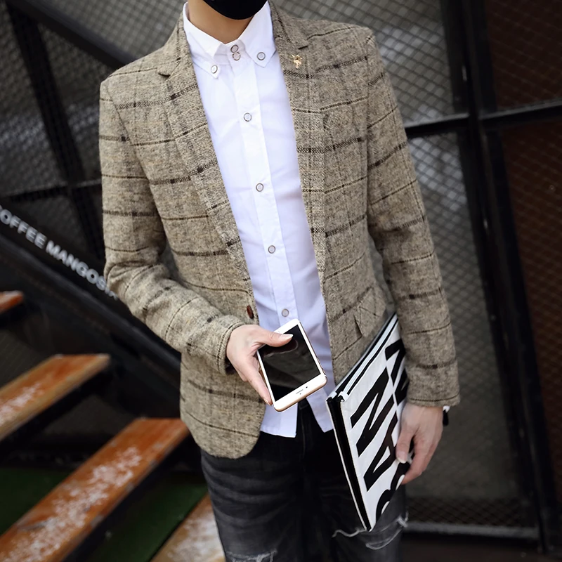 Men’s Korean-Style Loose Casual Jacket – Hong Kong Streetwear-Inspired Shirt Coat