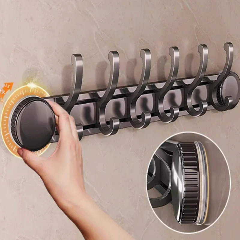 Powerful No-Drill Suction Cup Hook