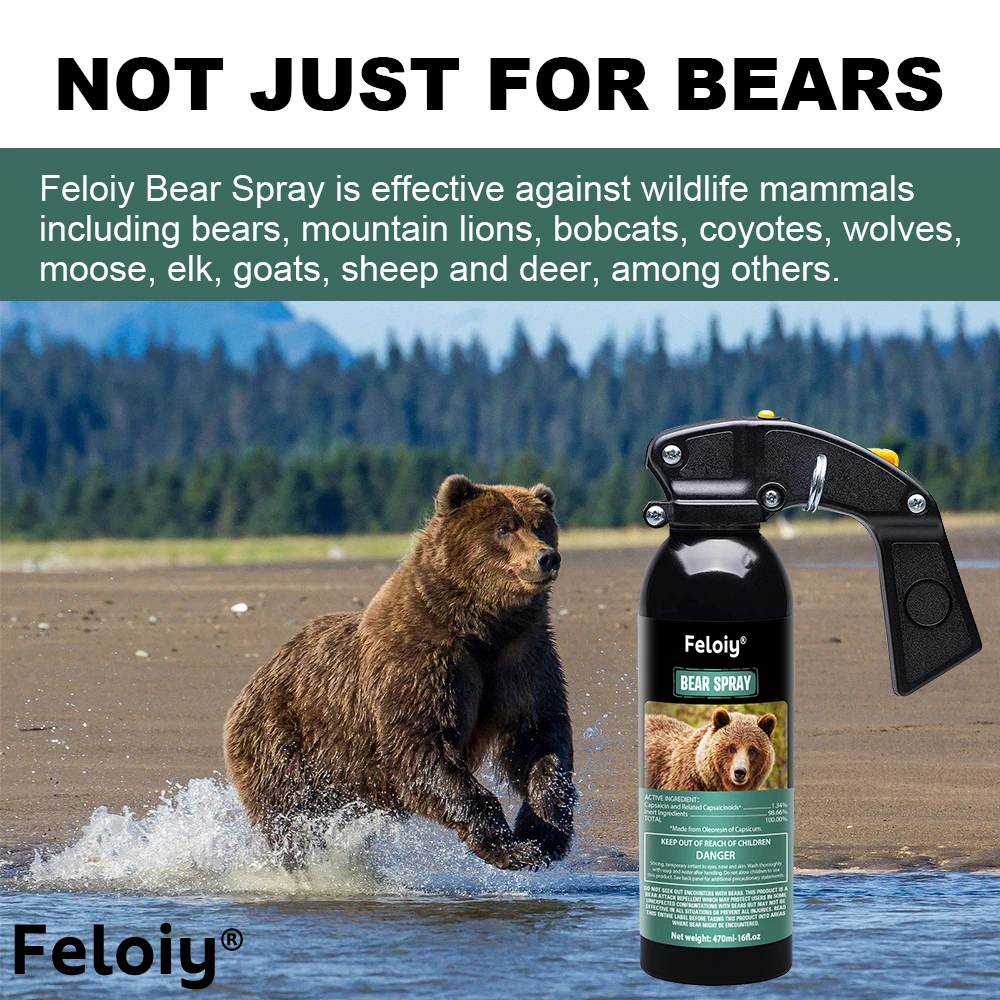 Bear Spray - Long-range Fog Barrier 3