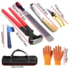 Farrier Tools Professional Farrier Tool Kits Hoof Rasp Hoof Nippers Hoof Knife Horses Hoof Trimmers Tools Suitable for Hoof Trim 2