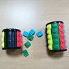 3D 7 Level Rotate Slide Cylinder Sliding IQ Puzzle Toys Kids Educational Brain Teasers Fidget Sensory Finger Magic Tower Toy 5