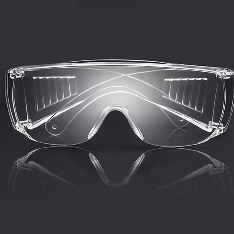 Unisex Transparent Fog&UV Resistant Safety Glasses Goggle Eye Protection Lab Protective Eyewear Lens Workplace Anti-dust Glasses