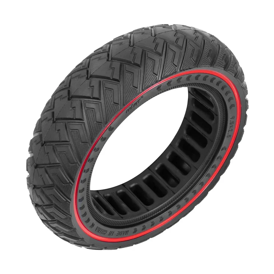 9.5" Solid Tyre For NIU KQi 3 9.5x2.5-6.1 Solid Rubber Tyre For NIU KQi3 Sport/Pro/Max Electric Scooter Front Or Rear Honeycomb Replacement Tire ( Black 1PC - View #6