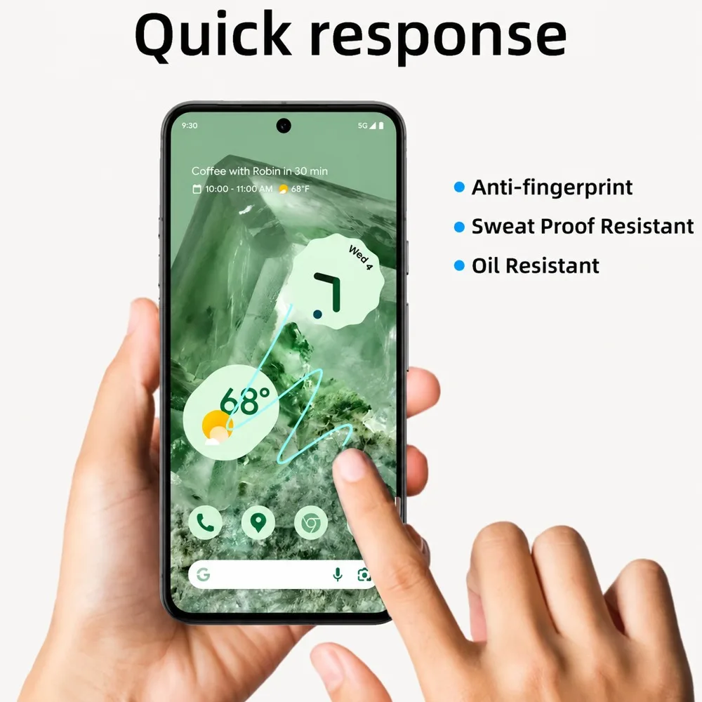 Premium Tempered Glass Screen Protector - 5 Pack