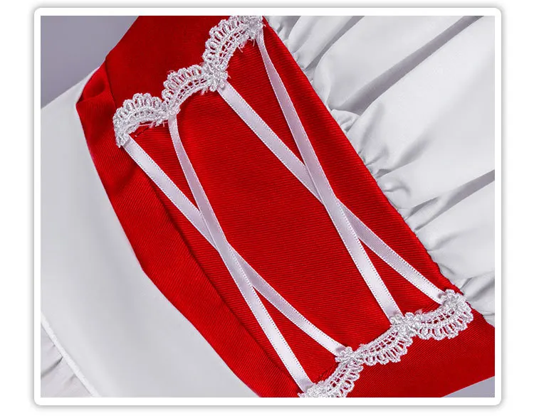 Classic Maid Costume with Wig for Women