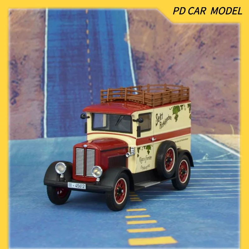 Miniature Camion Phanomen Granit Wespe Model – Échelle 1/48, Résine, Gris