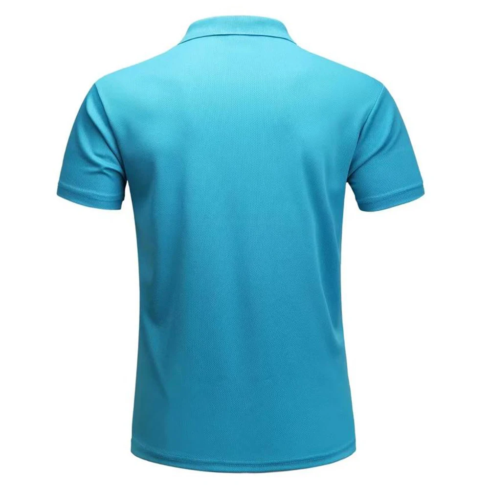 Mens Golf Shirt Running Dry Fit Polo Shirts Men Polyester Golf T Shirts Mens Sport T-shirt Quick Dry Tshirts Unisex