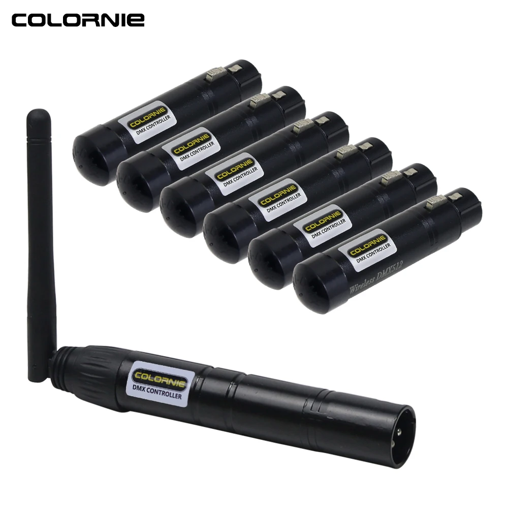 Colornie 2.4G Wireless Dmx Trasmettitore Ricevitore Stage Light Controller Per Disco Dj Party Moving Head Lamp