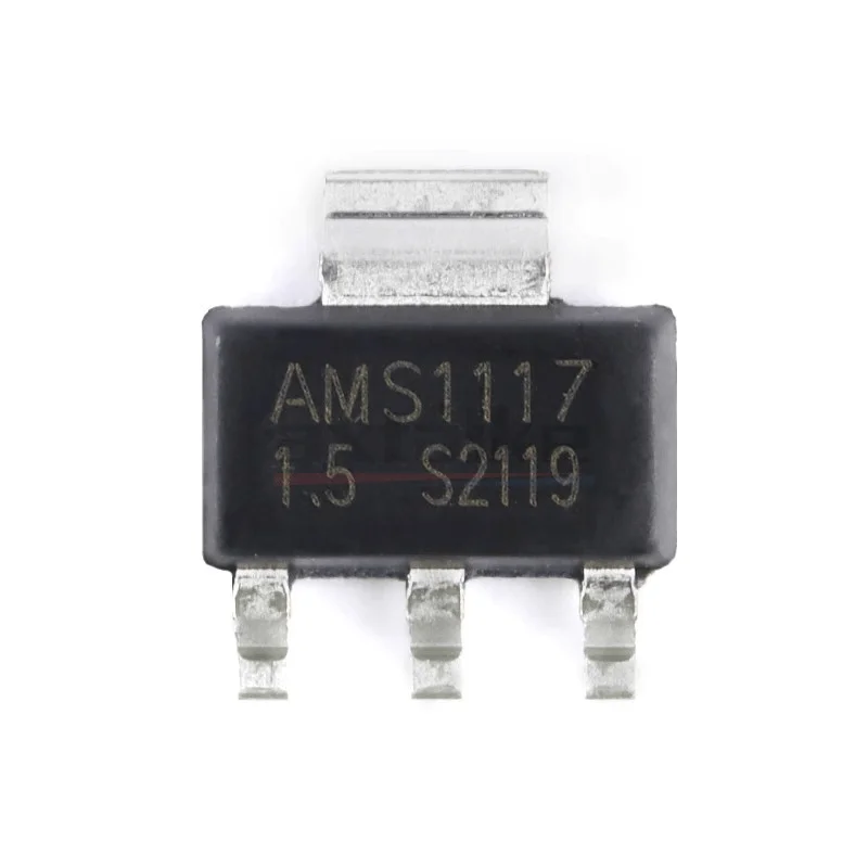 100PCS AMS1117 Series AMS1117 1.2V 1.5V 1.8V 2.5V 3.3V 5V ADJ AMS1117-3.3 AMS1117-5.0 SOT-223 1A Low Dropout Voltage Regulator voltage regulator ic