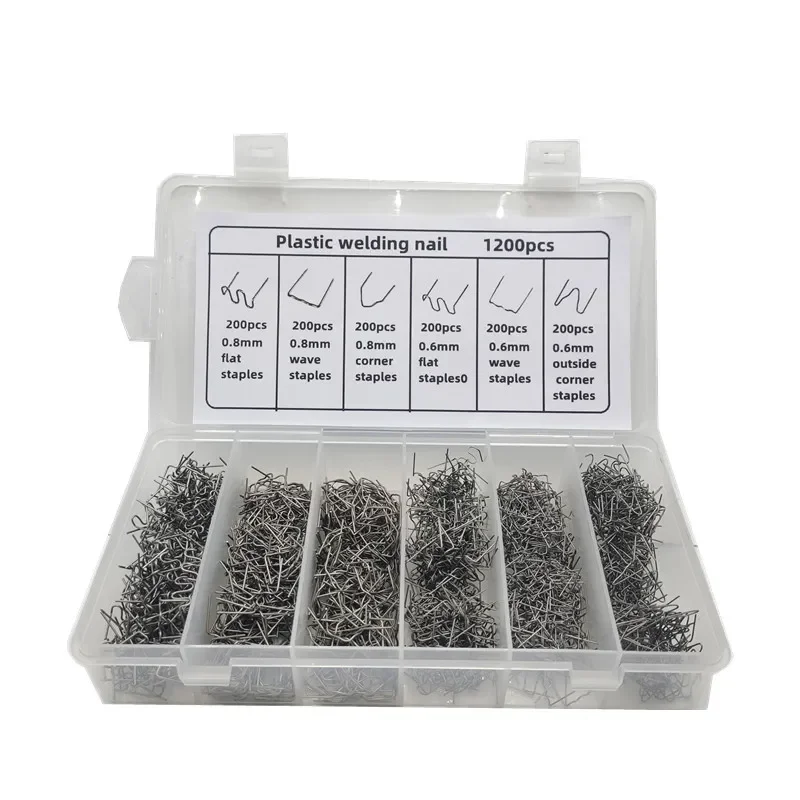 Hot Stapler & Plastic Welder Staples – Auto Repair Tools for Car Bumper & Wire Fixing