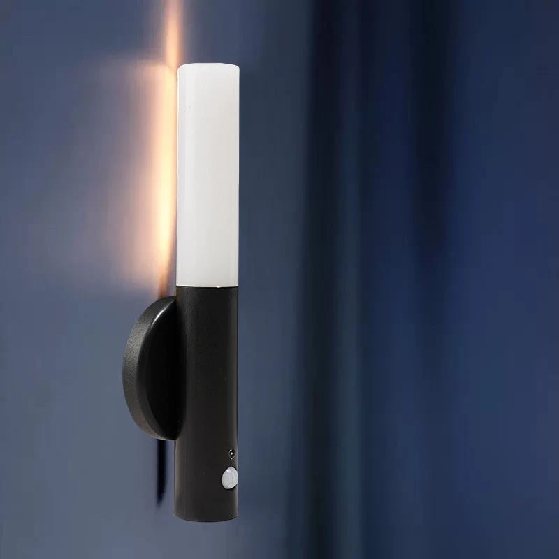 LED USD Wall Lamp Fully Automatic Induction Type 1200mAh Magnetic Corridors Porch Lights Kitchen Cabinet Closet Bedside Lighting Motion Sensor Light Led Light Led Wall Lamp Wall Light Magnetic Suction Lamp Cabinet Light