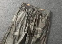 Summer Men's Casual Camouflage Cotton Work Trousers Loose Cuffed Pants Multiple kets Comfortable Loose Fit Youthful Sle