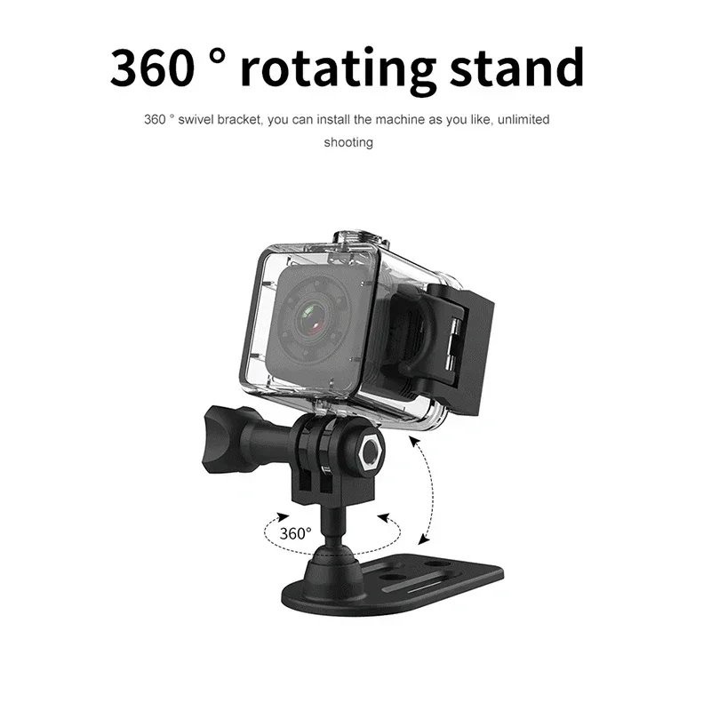 SQ29 IP Mini Camera HD WIFI Cam Night Vision DV DVR Waterproof