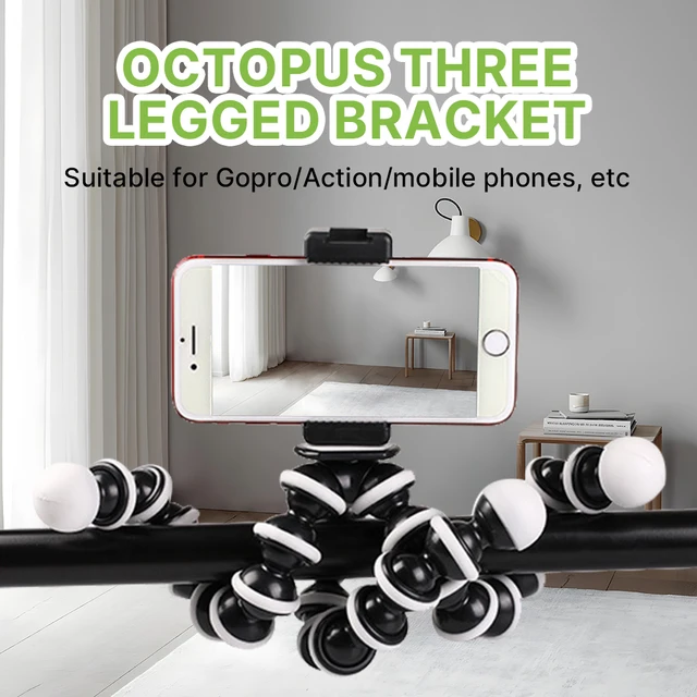 Octopus Tripod For Smartphone Dslr and Camera Mini
