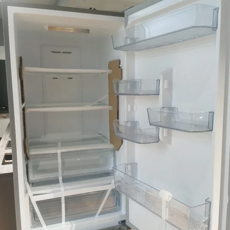 310L Freestanding Refrigerator Fridge 224L+Freezer 86L,Silver 5