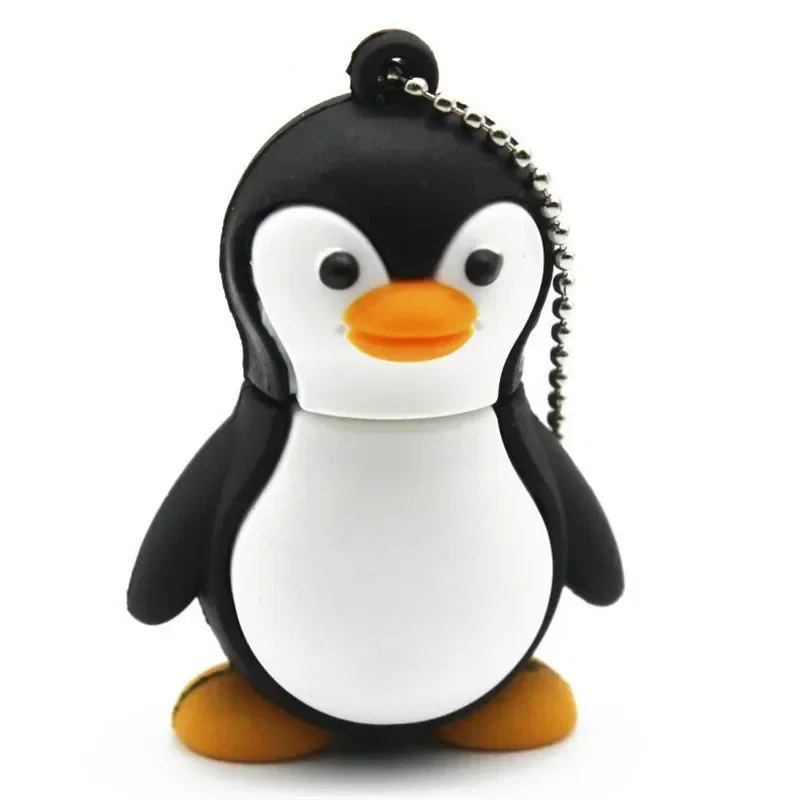 thumbnail image 4 of JASTER - Memoria USB con forma de pingüino de 64 GB, memoria USB con forma de gato, búho, 16 GB, memoria USB con forma de rana, 8 GB, regalo creativo, 4 of 5