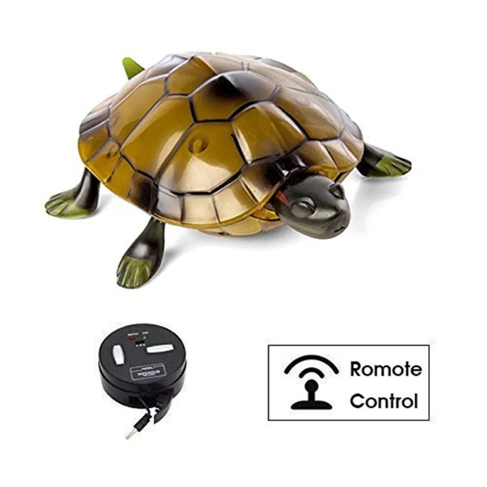Lifelike High Simulation Animal Tortoise Infrared Remote Control Kids