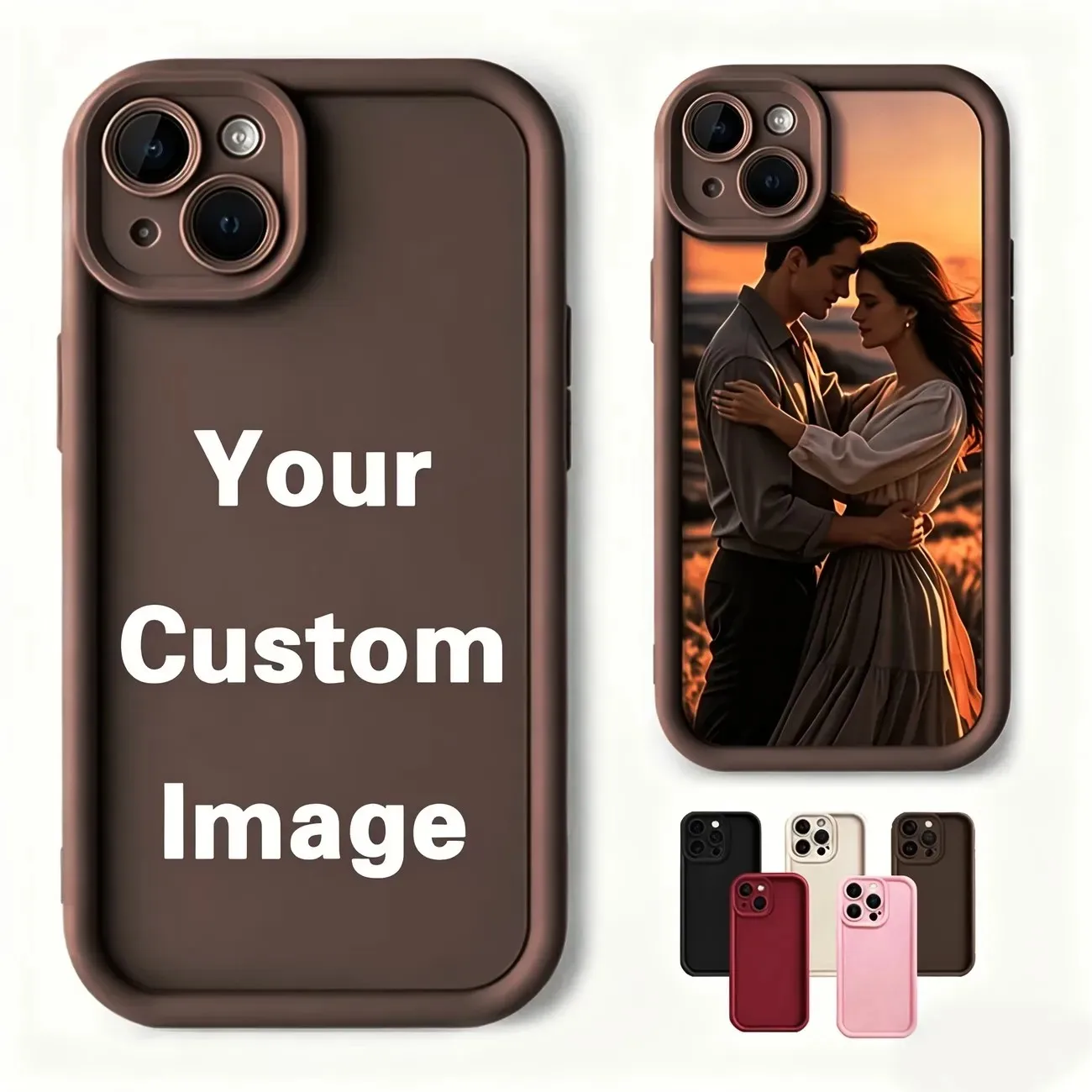 Luxury Customized DIY Soft TPU Phone Case Back Cover