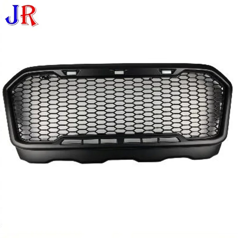 

High quality ABS front center grill racing grill with LED light for Ford Ranger T7 2015-2018