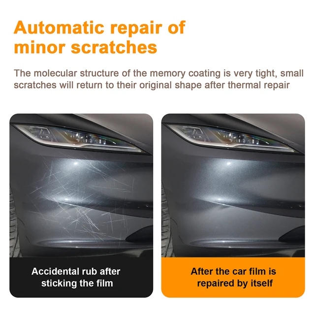 Tpu Invisible Car Paint Protection Film Clear Bra Ppf Decal Kit for Tesla Model 3 Highland 2024-Up Anti-Scratch Car Accessories 4
