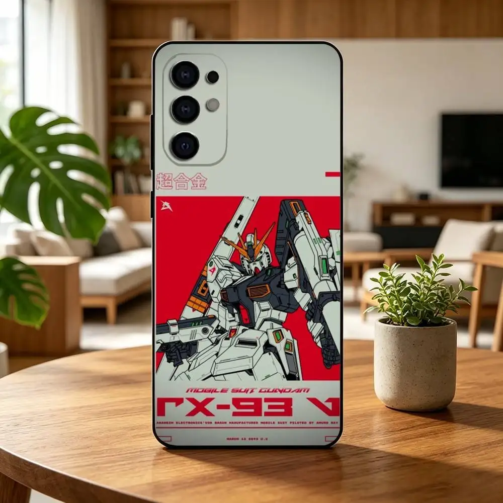 Mobile Suit G-Gundam Black Silicone Soft Phone Case