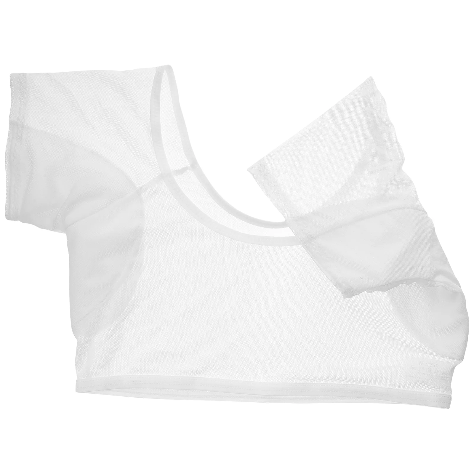 Lingerie Mesh Sweatshirt Underarm Vest Underwear Girl Washable Sweat-proof White Protector Miss