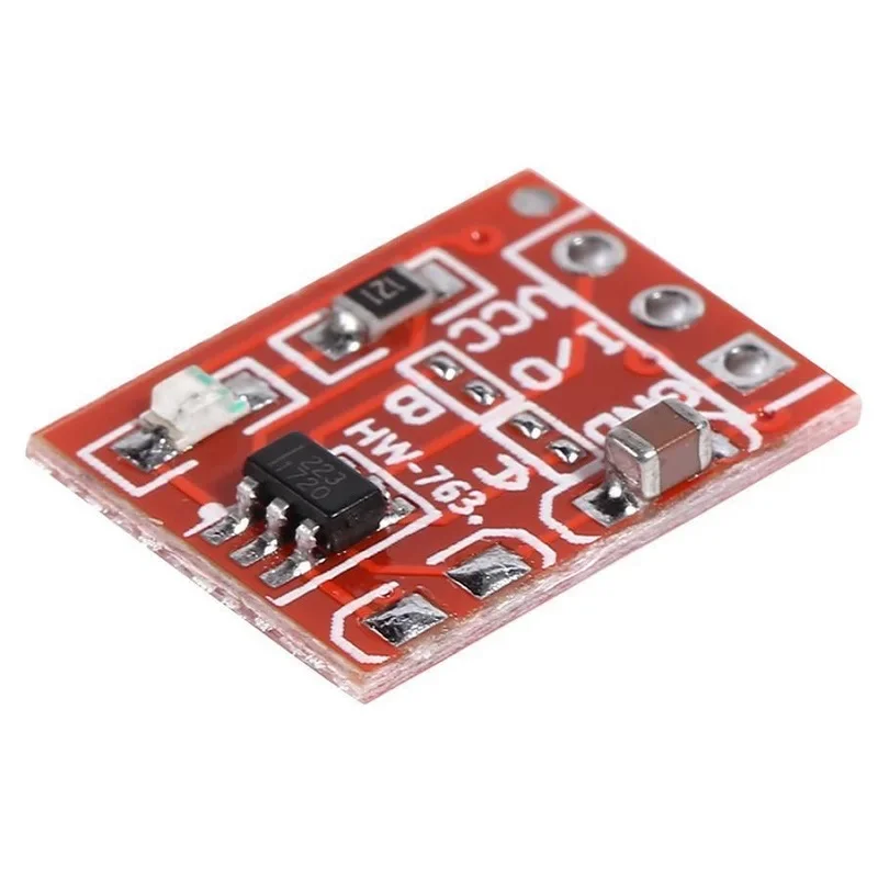 20/50/100PCS/LOT NEW TTP223 Touch Button Module Capacitor Type Single Channel Self Locking Touch Switch Sensor for Arduino touch switch sensor
