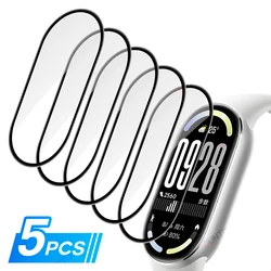 3D Curved Full Coverage Screen Protector Film for Xiaomi Band 10 (5Pcs)