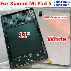 11.0 - Inch Back Panel Battery Cover Door Housing for Tablet - Premium Quality with Adhesive (White Wifi  Version)