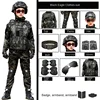 New Children's Special Forces Combat Uniform New Camouflage Training Suit Black Eagle Camouflage Suit Performance Suit 1