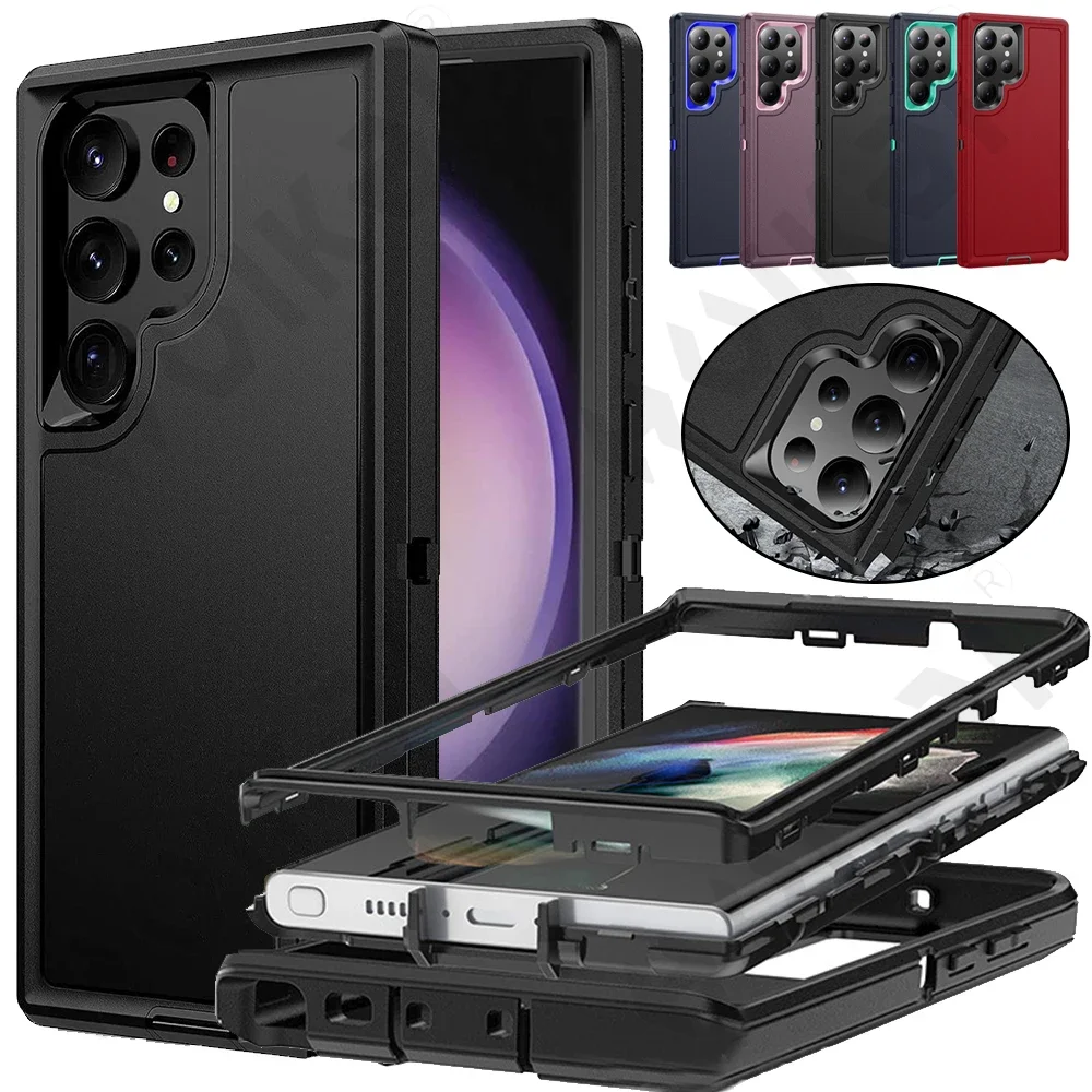 Heavy Duty Shockproof Rugged Protective Case with Full Cover
