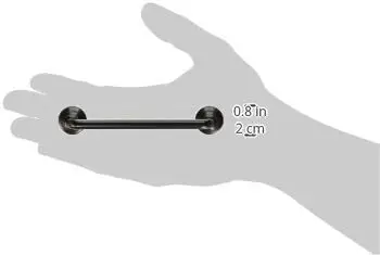 1 Pack Solid Core Kitchen Cabinet Pulls, Luxury Cabinet Handles, Hardware for Doors & Dresser Drawers, 3-3/4 Inch (96mm)