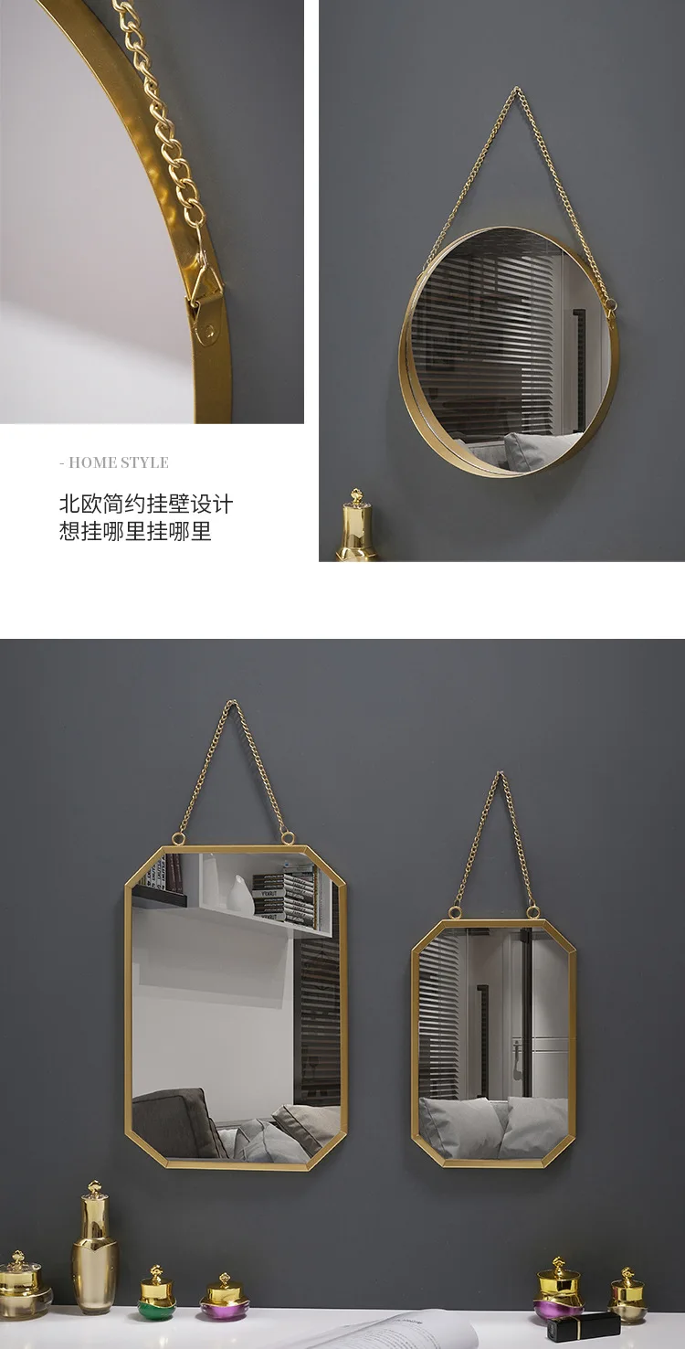 Miroir Mural de Style Baroque Miroirs Muraux Maquillage Maquillage