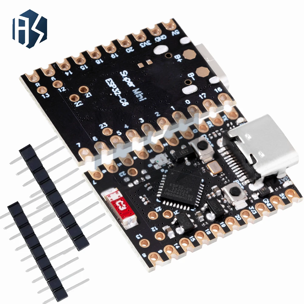 ESP32-C6 SuperMini Development Board Microcontroller Programming Learning Controller Core Board 5