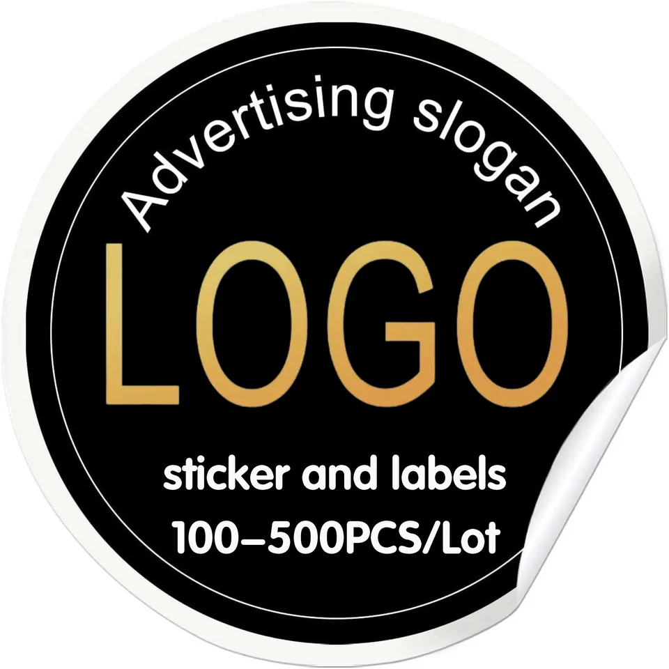Custom Vinyl Stickers For Business Logo, Personalized Stickers Labels With Image