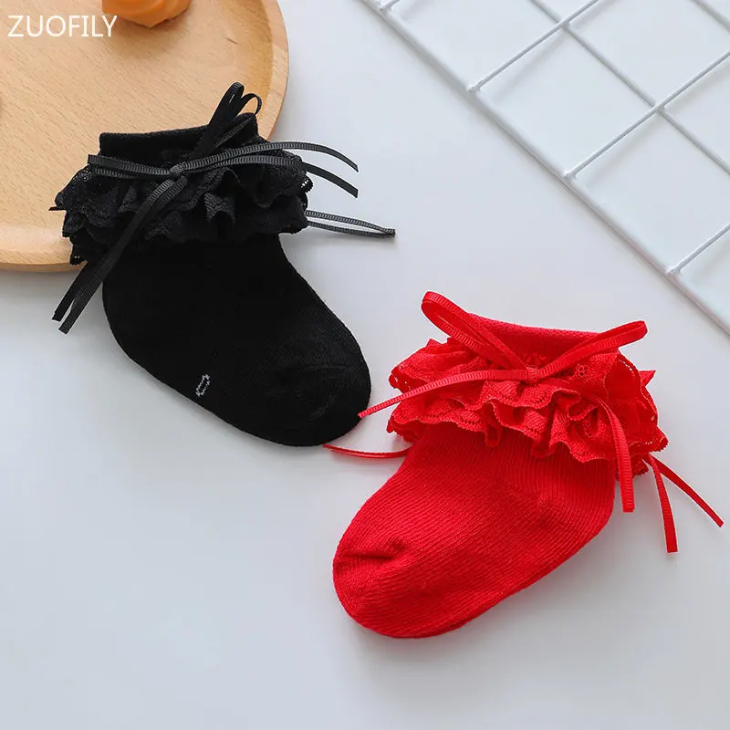 Spring Newborn Baby Socks Cotton Infant Baby Girls