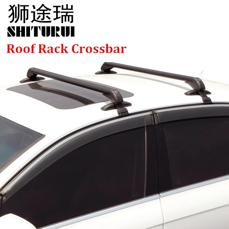 2Pcs Roof bars For TOYOTA Prius Sedan 4dr 2012 Crew Aluminum Alloy Side