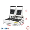 2 Moles Electric Ice Cream Sandwich Machine Hot Buger Krapfen Donut Warmer hamburger Iron Press Maker NP-104-2 2