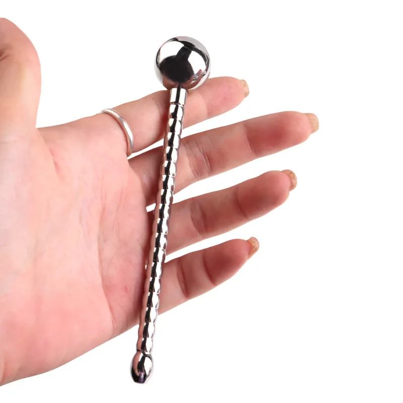 Bouchon urétral masculin en acier inoxydable, boutique de sexe, bouchon creux, stimulation de l'urètre, dilatateur, masturbateur masculin, sexe érotique_voghion.com