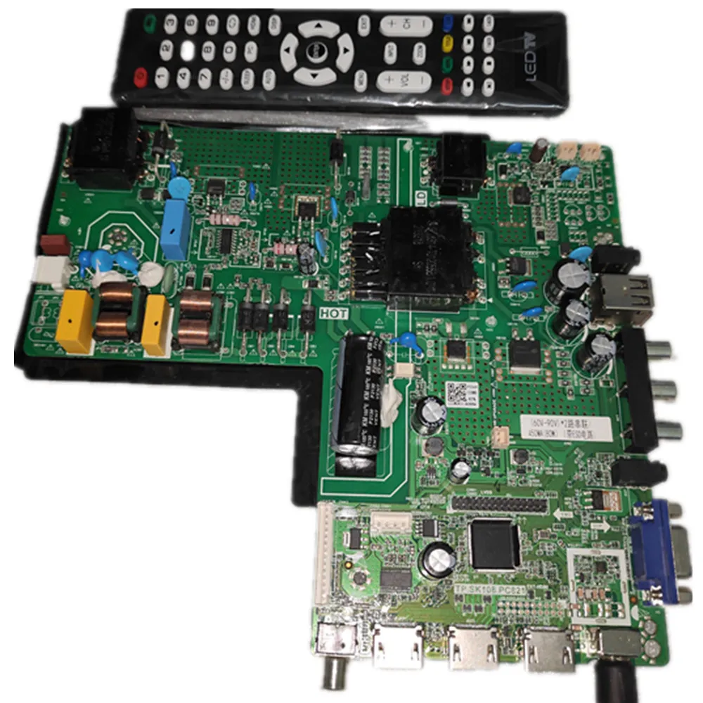 

FREE SHIPPING !! TP.SK108.PC821 The three in one driver board is compatible with a variety of large screen LED LCDs 42---75INCH