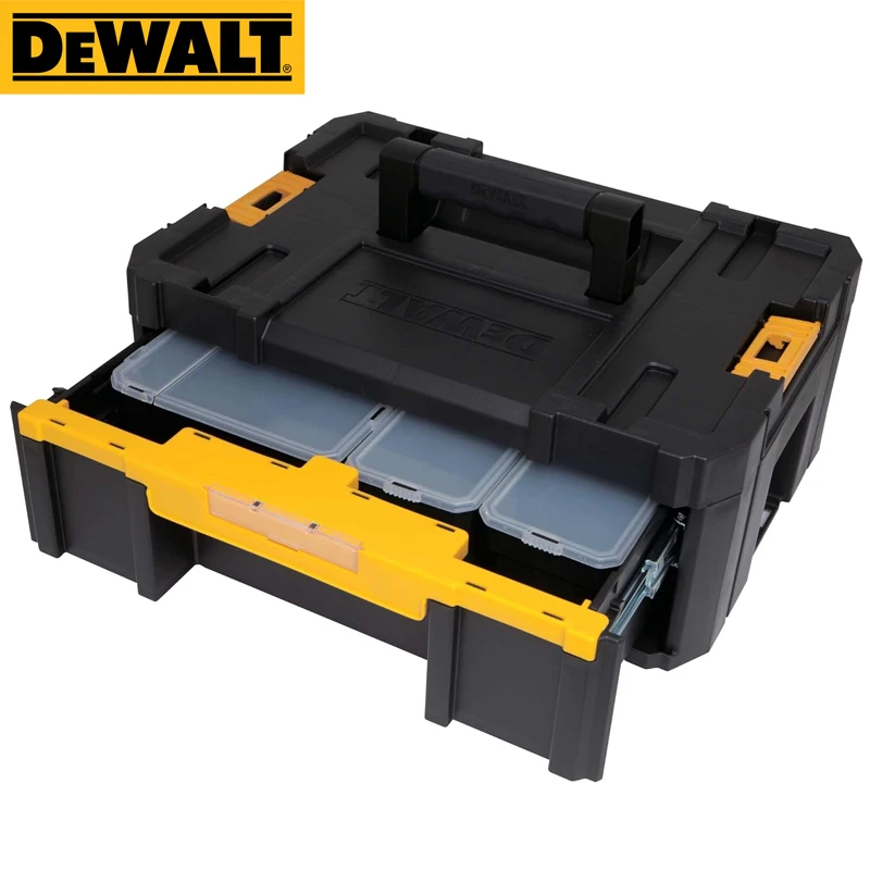 DEWALT Original DWST17803-23 TSTAK® III - Single Deep Drawer Stackable Removable Portable Handy Storage part Plastics Toolbox 2