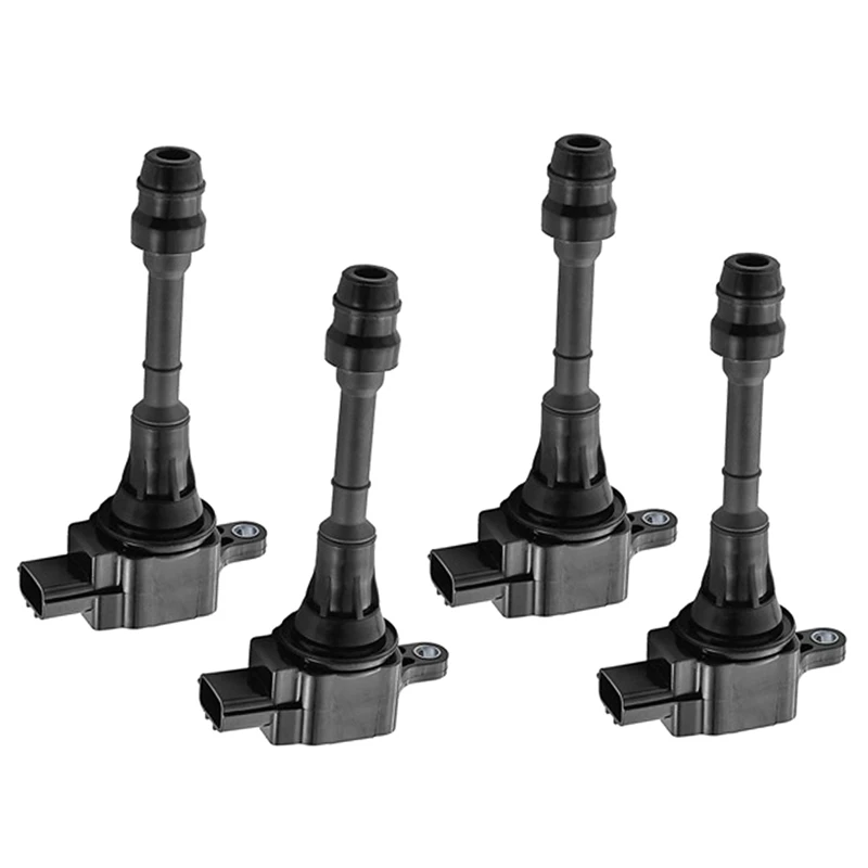 

4Pcs Ignition Coil For Nissan 2002 2003 2004 2005 2006 2007 2008 Altima Sentra X-Trail 2.5L Replacement 22448-8H315