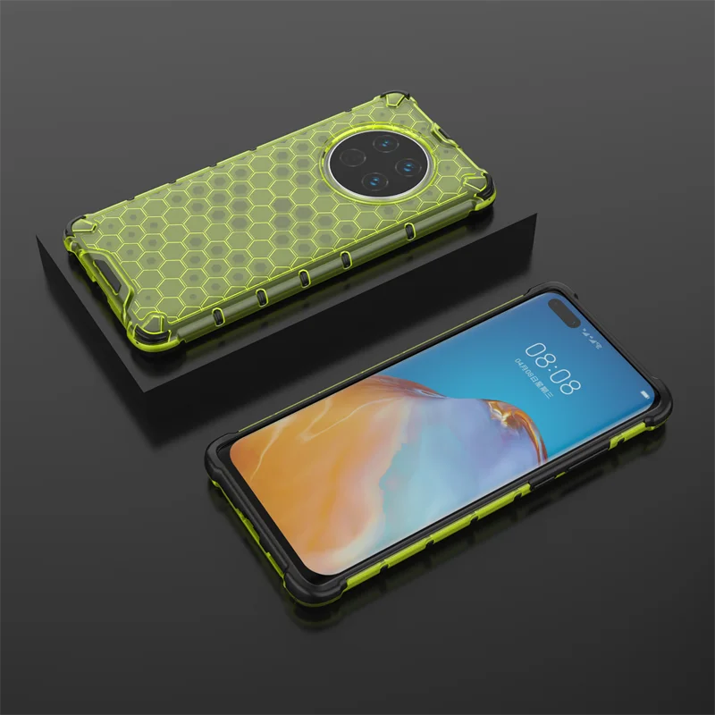 Rugged Shockproof Armor Phone Case with Clear Protective Back Cover