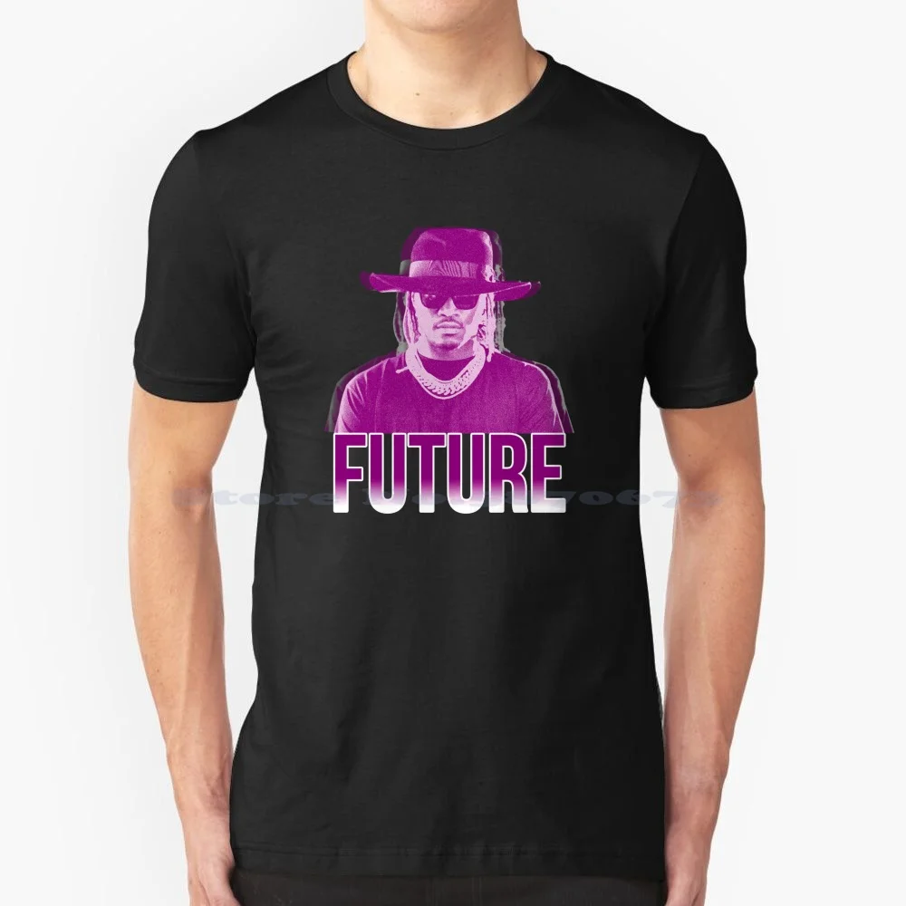 Purple Future T Shirt 100% Cotone Tee Ds2 Jumpman Evol Onesto Pluto Accendi Le Luci Atlanta Future Rapper Future Singer