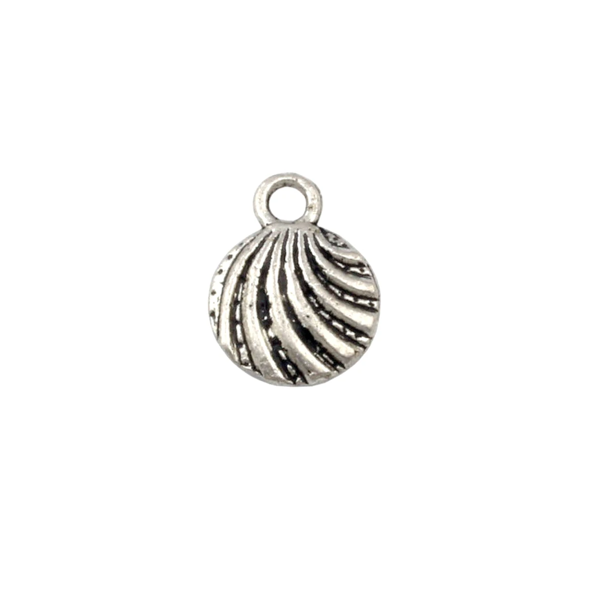 5x Tibetan Silver Tone Sea Shell Charms Pendants DIY Jewellery Necklace Making 