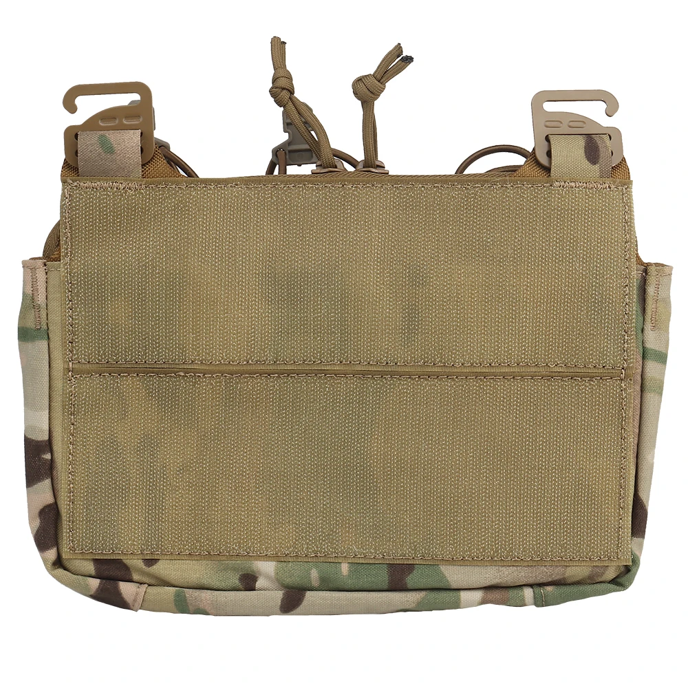 G-hook DOPE Front Flap Double Stack Abdominal Fanny Pack Triple Magazine Insert Kangroo Pouch For FCPC FCSK Plate Carrier Vest 4